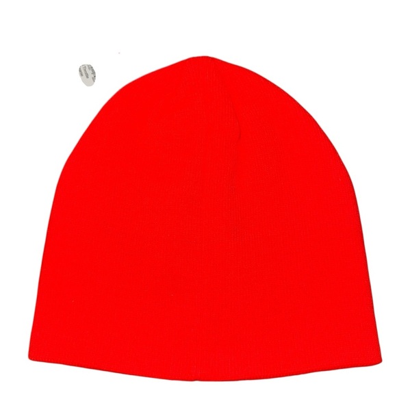 FXR Gear FTA Full Throttle Beanie Cap Classic Skull Fit Knit Hat in Red Unisex - Picture 3 of 3